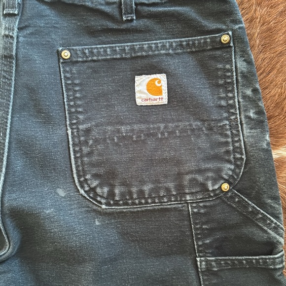 Carhartt dungaree fit double knee 34x30 black - Picture 7 of 11